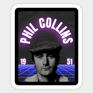 Retro Collins Sticker